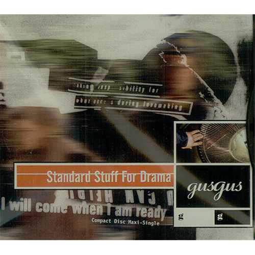 Gus Gus Standard Stuff For Drama CD single (CD5 / 5") US GGUC5ST107832