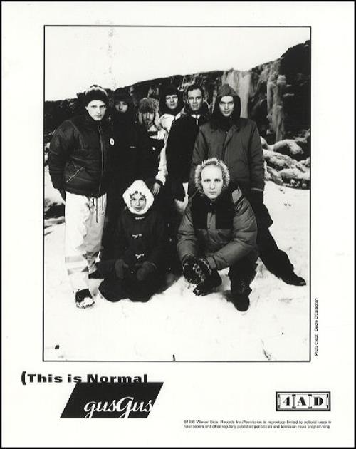 Gus Gus This Is Normal media press pack US GGUPPTH137765