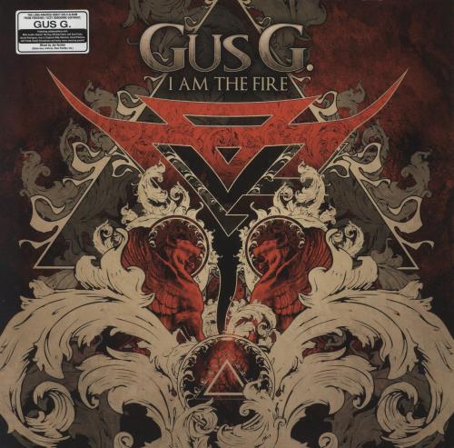Gus G I Am The Fire vinyl LP album (LP record) UK G1SLPIA849567