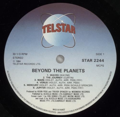 Gustav Holst Beyond The Planets vinyl LP album (LP record) French GSVLPBE229027