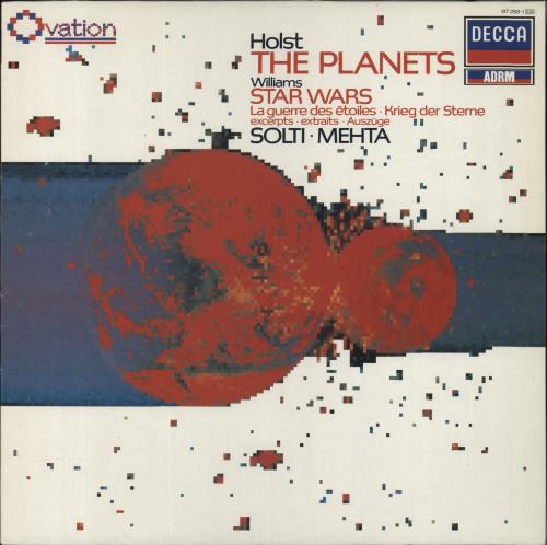 Gustav Holst Holst: The Planets / Williams: Star Wars vinyl LP album (LP record) German GSVLPHO860672
