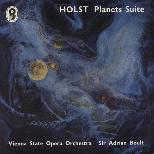 Gustav Holst Planets Suite vinyl LP album (LP record) UK GSVLPPL792556