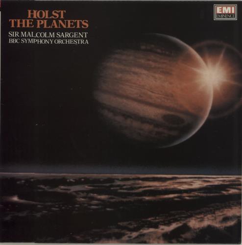 Gustav Holst The Planets vinyl LP album (LP record) UK GSVLPTH679919