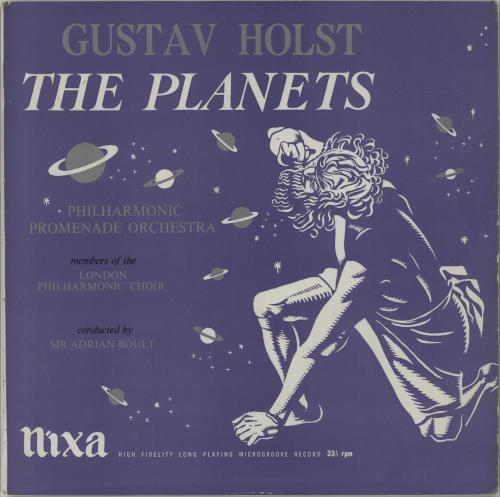Gustav Holst The Planets vinyl LP album (LP record) UK GSVLPTH679949
