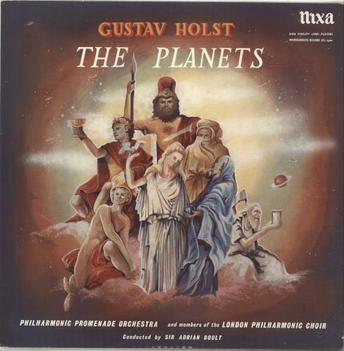 Gustav Holst The Planets vinyl LP album (LP record) UK GSVLPTH697080