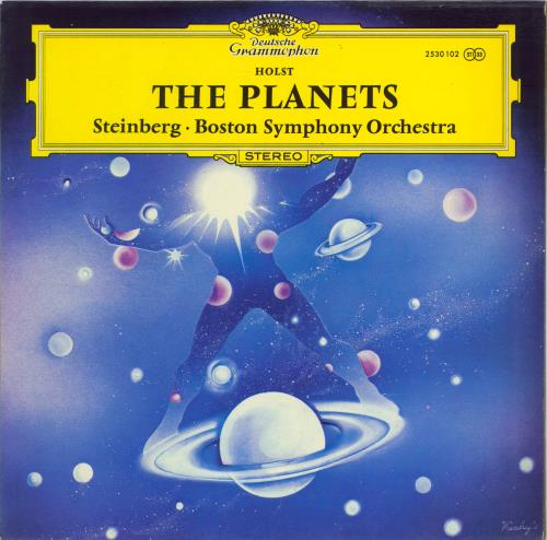 Gustav Holst The Planets vinyl LP album (LP record) Italian GSVLPTH772906