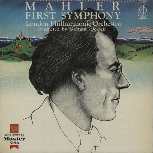 Gustav Mahler First Symphony vinyl LP album (LP record) UK M22LPFI711411