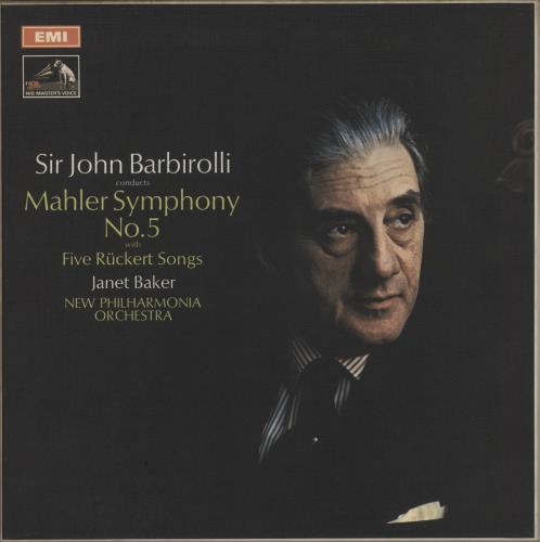 Gustav Mahler Mahler: Symphony No. 5 With Five R�ckert Songs Vinyl Box Set UK M22VXMA880462