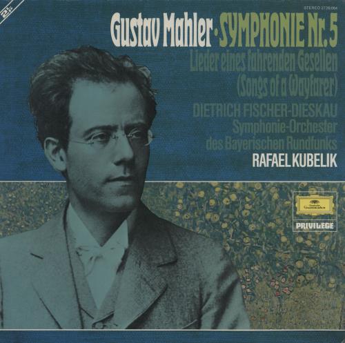 Gustav Mahler Symphonie nr. 5 / Lieder Eines Fahrenden Gesellen 2-LP vinyl record set (Double LP Album) German M222LSY757483