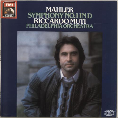 Gustav Mahler Symphony No. 1 in D vinyl LP album (LP record) UK M22LPSY688943