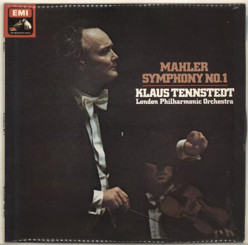 Gustav Mahler Symphony No. 1 in D vinyl LP album (LP record) UK M22LPSY700402