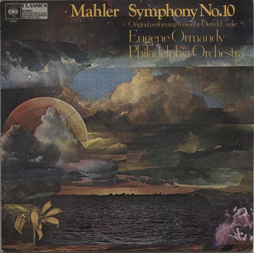 Gustav Mahler Symphony No. 10 vinyl LP album (LP record) UK M22LPSY638279