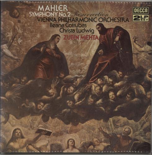 Gustav Mahler Symphony No. 2 - 1st 2-LP vinyl record set (Double LP Album) UK M222LSY670919