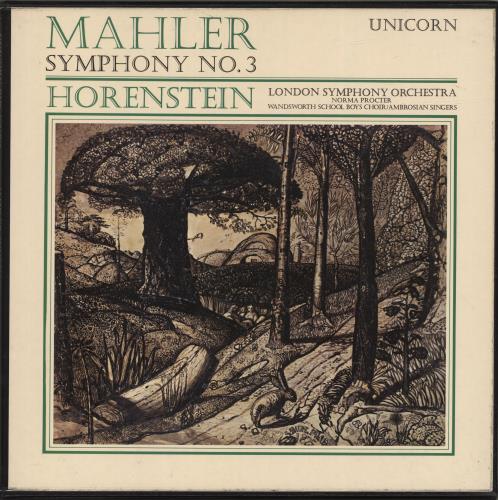 Gustav Mahler Symphony No. 3 - EX Vinyl Box Set UK M22VXSY690661