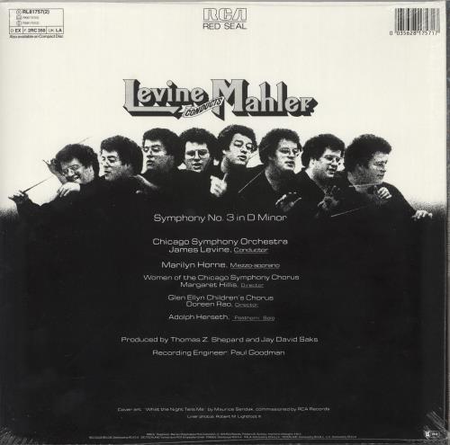 Gustav Mahler Symphony No. 3 in D Minor - Sealed 2-LP vinyl record set (Double LP Album) German M222LSY724392