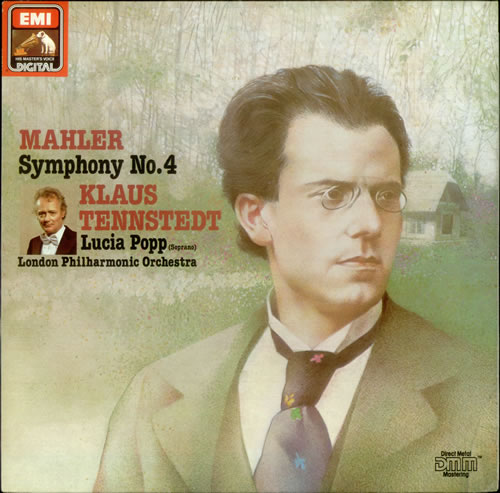 Gustav Mahler Symphony No. 4 vinyl LP album (LP record) UK M22LPSY537496