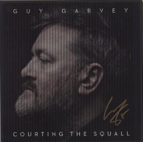 Guy Garvey Courting The Squall - Lenticular - Autographed vinyl LP album (LP record) UK IU-LPCO722152