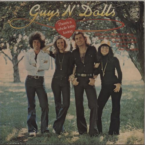 Guys 'n' Dolls There's A Whole Lotta Loving vinyl LP album (LP record) UK GFNLPTH656385