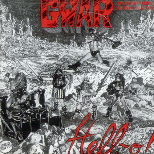 GWAR Hello-O! CD album (CDLP) US GWACDHE510911