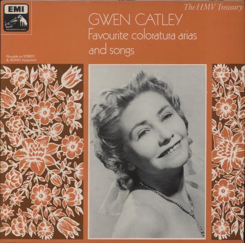 Gwen Catley Favorite Coloratura And Songs vinyl LP album (LP record) UK --ALPFA893560