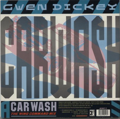 Gwen Dickey Car Wash 12" vinyl single (12 inch record / Maxi-single) UK GWD12CA663360
