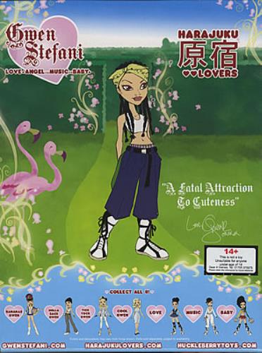 Gwen Stefani Harajuku Angel Fashion Doll Toy US GWSTYHA385602