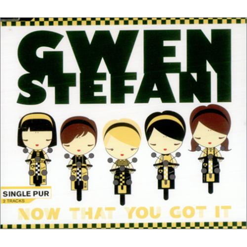 Gwen Stefani Now That You Got It CD single (CD5 / 5") German GWSC5NO423238