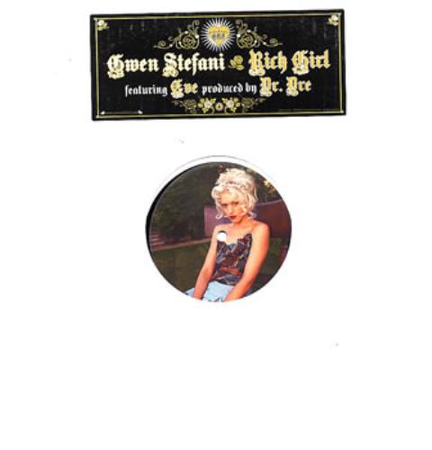 Gwen Stefani Rich Girl 12" vinyl single (12 inch record / Maxi-single) US GWS12RI313071