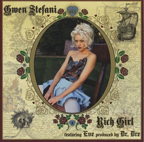 Gwen Stefani Rich Girl CD single (CD5 / 5") US GWSC5RI313598