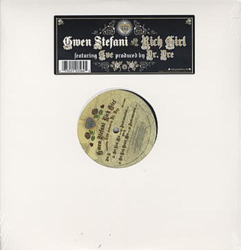 Gwen Stefani Rich Girl 12" vinyl single (12 inch record / Maxi-single) US GWS12RI314907