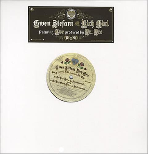 Gwen Stefani Rich Girl 12" vinyl single (12 inch record / Maxi-single) German GWS12RI320516