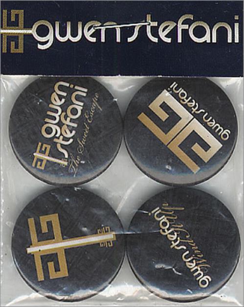 Gwen Stefani The Sweet Escape badge UK GWSBGTH406697