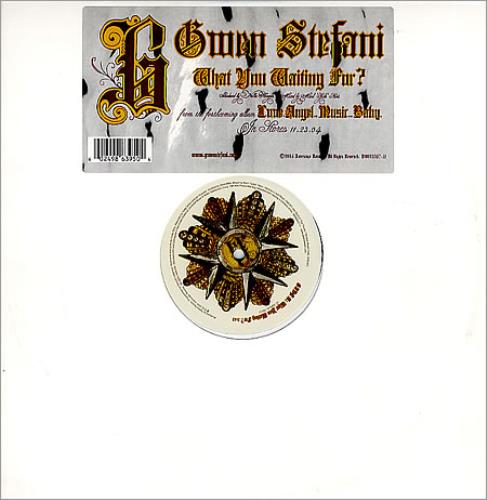 Gwen Stefani What You Waiting For? 12" vinyl single (12 inch record / Maxi-single) US GWS12WH357007