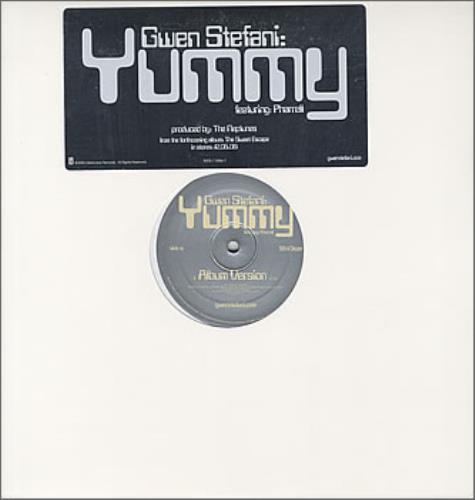 Gwen Stefani Yummy 12" vinyl single (12 inch record / Maxi-single) US GWS12YU385929