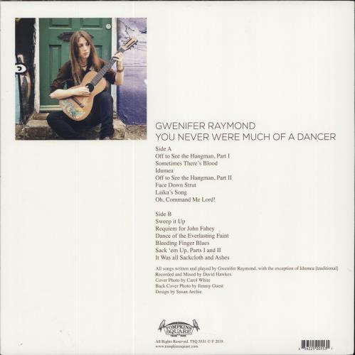 Gwenifer Raymond You Never Were Much Of A Dancer vinyl LP album (LP record) US 407LPYO791352