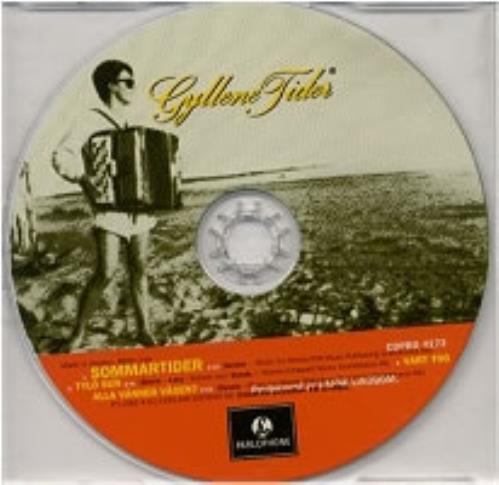 Gyllene Tider Sommartider CD single (CD5 / 5") Swedish GYLC5SO70481
