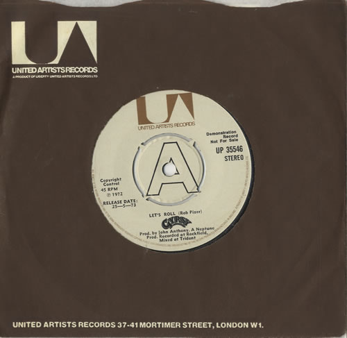 Gypsy Let's Roll - A Label 7" vinyl single (7 inch record / 45) UK GYY07LE471331