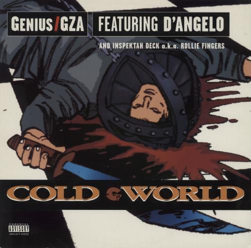 GZA Cold World 12" vinyl single (12 inch record / Maxi-single) UK GZB12CO755354