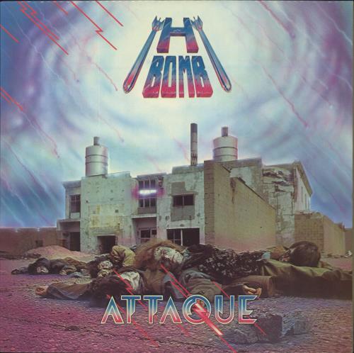H-Bomb Attaque vinyl LP album (LP record) Dutch 6-NLPAT813200