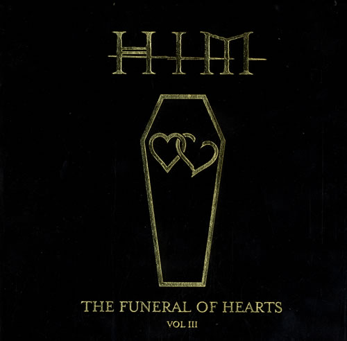 H.i.m (His Infernal Majesty) Funeral Of Hearts - Velvet Sleeve 7" vinyl single (7 inch record / 45) UK HMI07FU276791