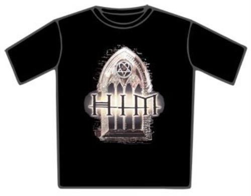 H.i.m (His Infernal Majesty) Gothic Cathedral T-Shirt - XL t-shirt UK HMITSGO375129