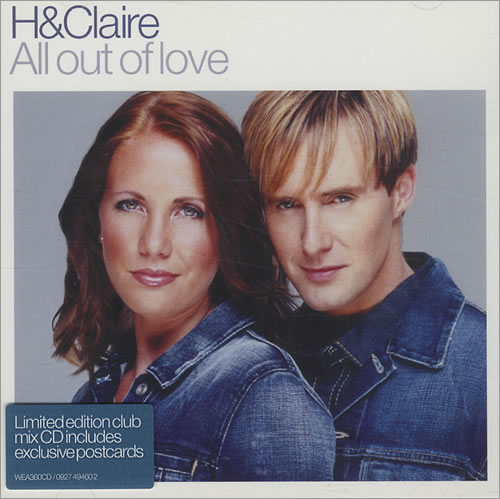 H & Claire All Out Of Love 2-CD single set (Double CD single) UK H&C2SAL226299