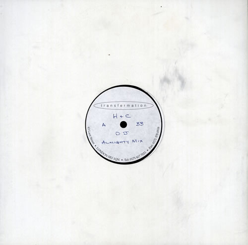 H & Claire DJ acetate UK H&CATDJ571059