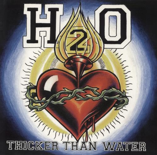H2O (Punk) Thicker Than Water - Clear Vinyl vinyl LP album (LP record) US 02OLPTH867197
