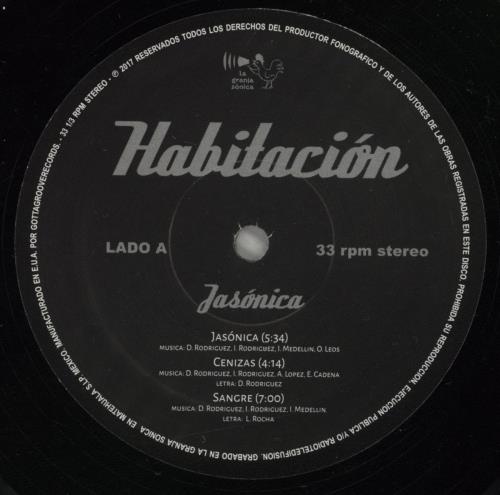 Habitacion Jas�nica vinyl LP album (LP record) Mexican -AYLPJA889530
