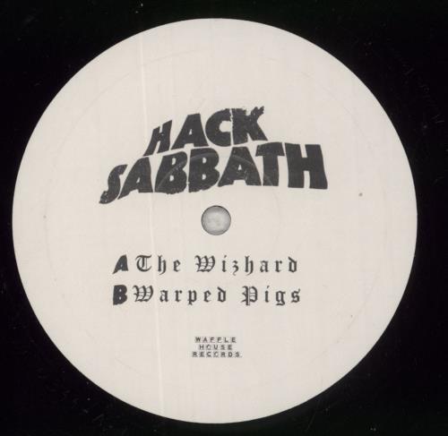 Hack Sabbath Paranoise 10" vinyl single (10 inch record) UK 6AJ10PA856504