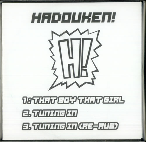 Hadouken! That Boy That Girl CD-R acetate US HD2CRTH516526