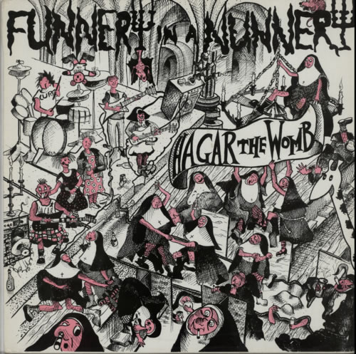 Hagar The Womb Funnery In A Nunnery 12" vinyl single (12 inch record / Maxi-single) UK HTW12FU606884