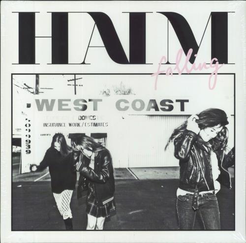 Haim Falling - Pink Vinyl - Sealed 10" vinyl single (10 inch record) UK IYJ10FA810903