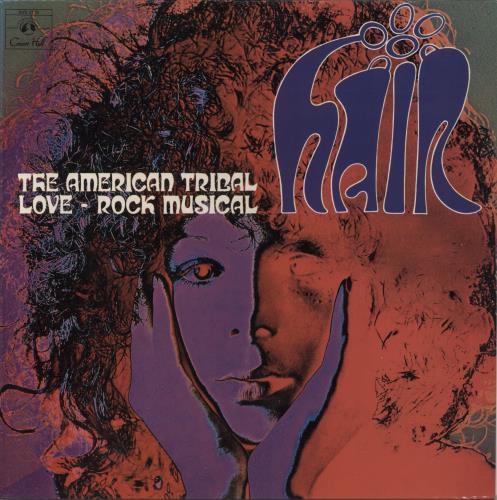 Hair (The Musical) Hair: The American Tribal Love-Rock Musical vinyl LP album (LP record) UK 6HALPHA862878